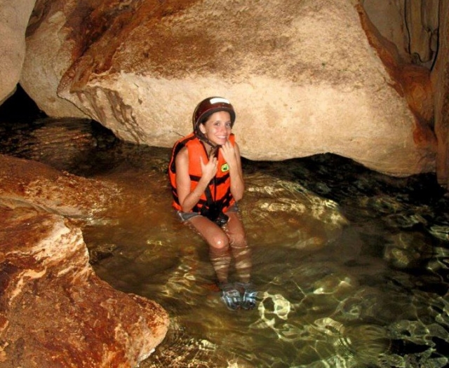  Explore caves 